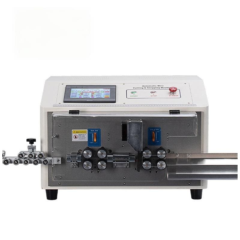 Automatic wire cutting and stripping machine
